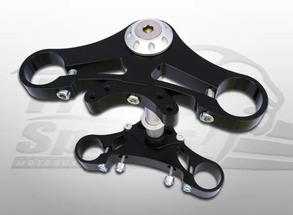 Free Spirits Cafe Racer Trees - 2004-2015 Triumph Thruxton, 2001-2015 Bonneville 1