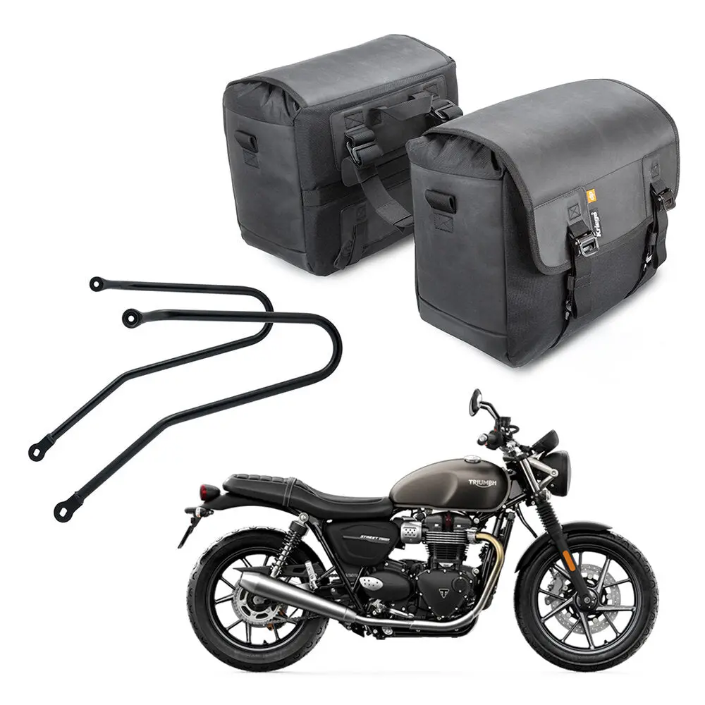 Kriega Duo Saddlebag Combo For 2016+ Triumph Classics 1