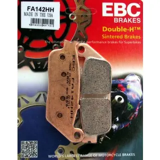 Ebc Sintered Hh Brake Pads - Fa142hh - Front - 2016+ Triumph Classics 1