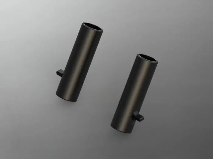 Wunderkind Fork Tube Covers With Led Signals - Indian Scout Bobber 2