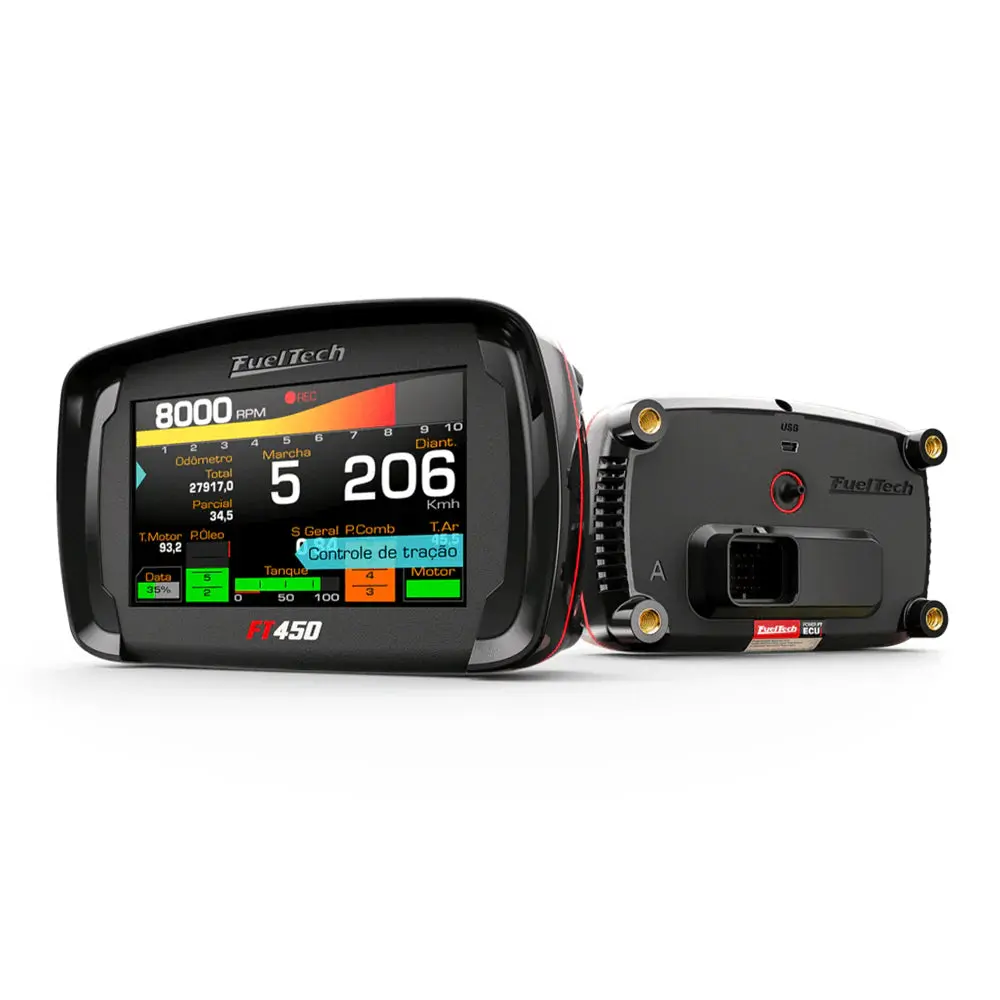 Fueltech Ft450 Ecu & Touchscreen Dash 1