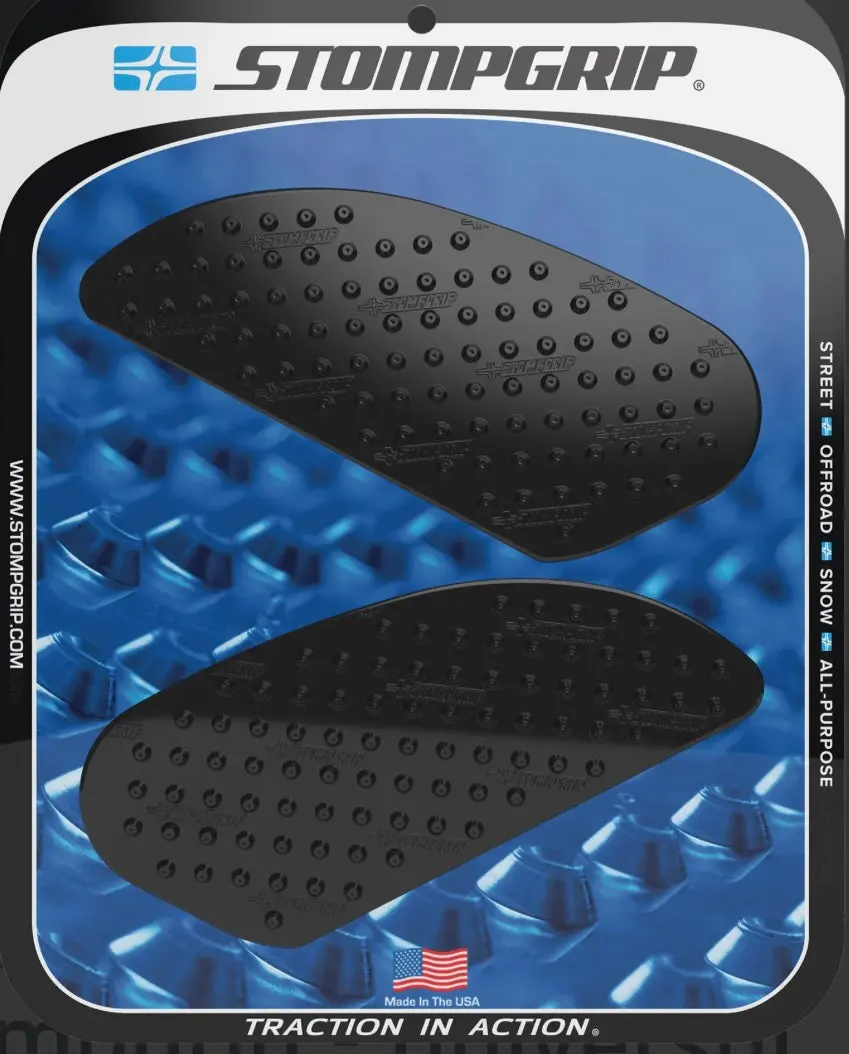 Stompgrip Knee Pads - Volcano - Black 1