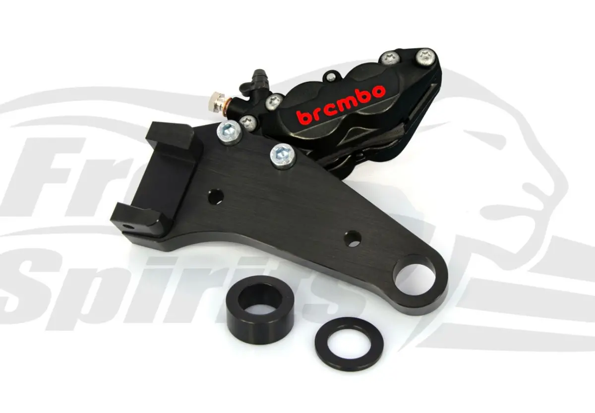 Free Spirits Brembo Rear Caliper Upgrade 11.5” Rotor - 2004-2012 Harley Davidson Sportster 1