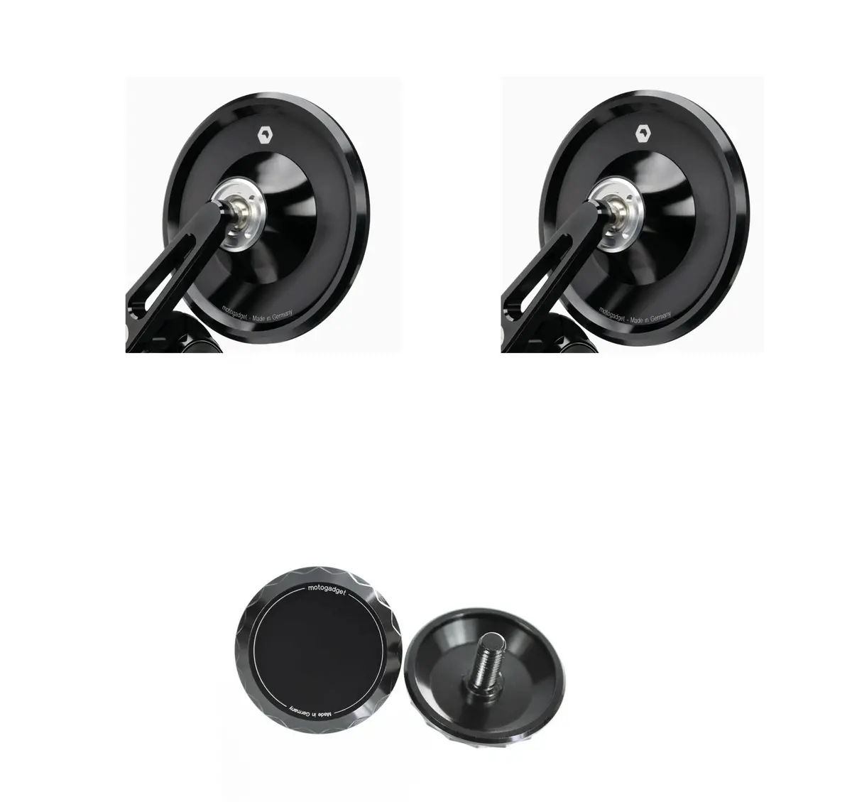 Motogadget Mo.View Spy 50 Bar End Mirror Kit - Triumph Modern Classics 7/8” Bars 1