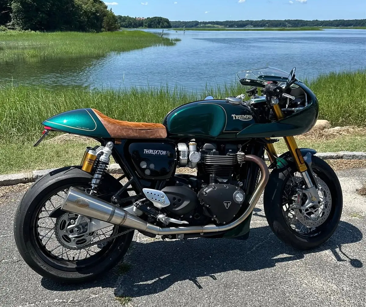 Zard Slip Ons - 2016+ Triumph Thruxton R / Rs, 2019+ Speed Twin 1200 3