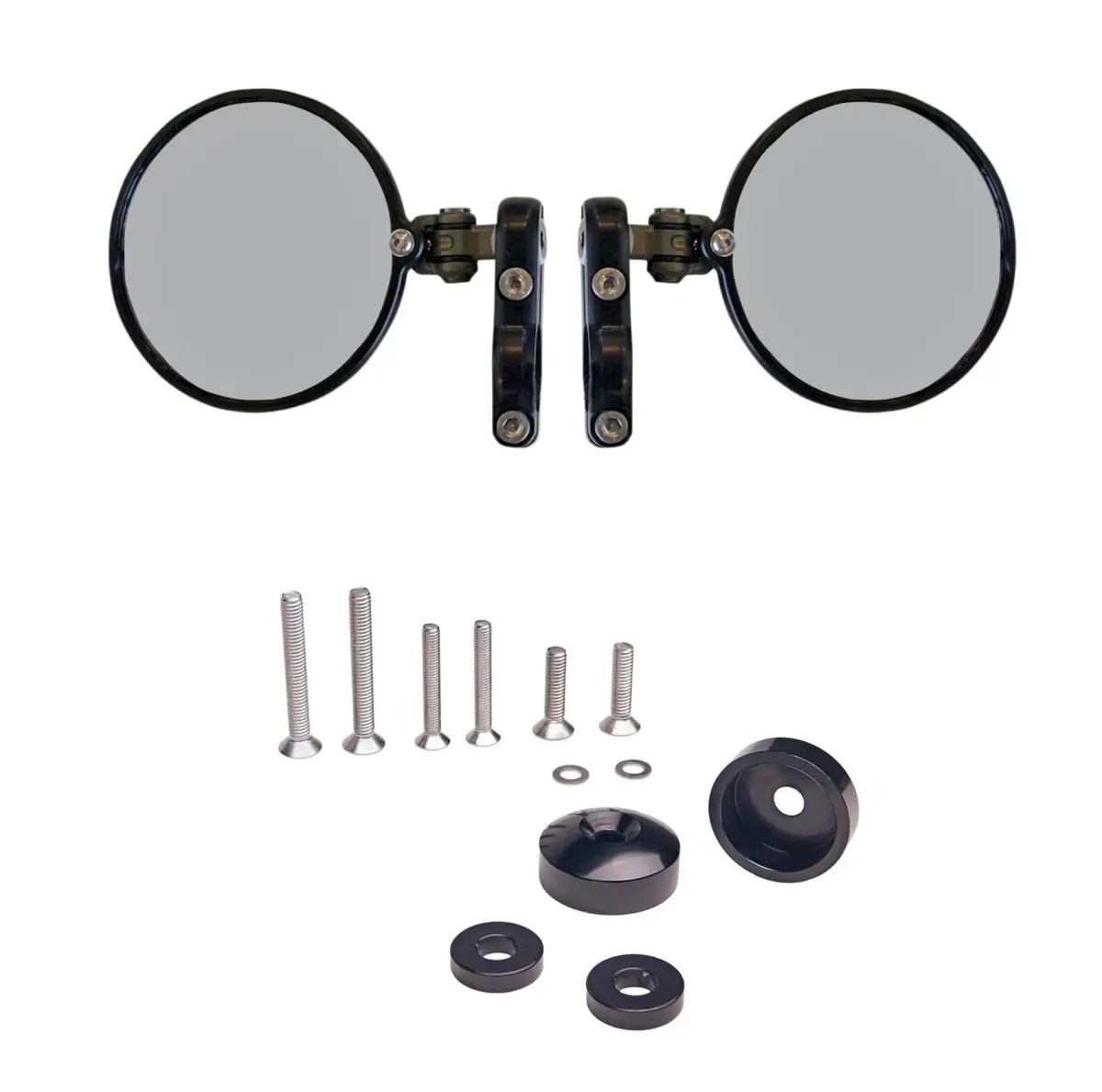 Crg Hindsight Ls Bar End Mirror Kit - Triumph Thruxton R / Rs, Speed Twin 1200, Street Twin, Speed Twin 900 1