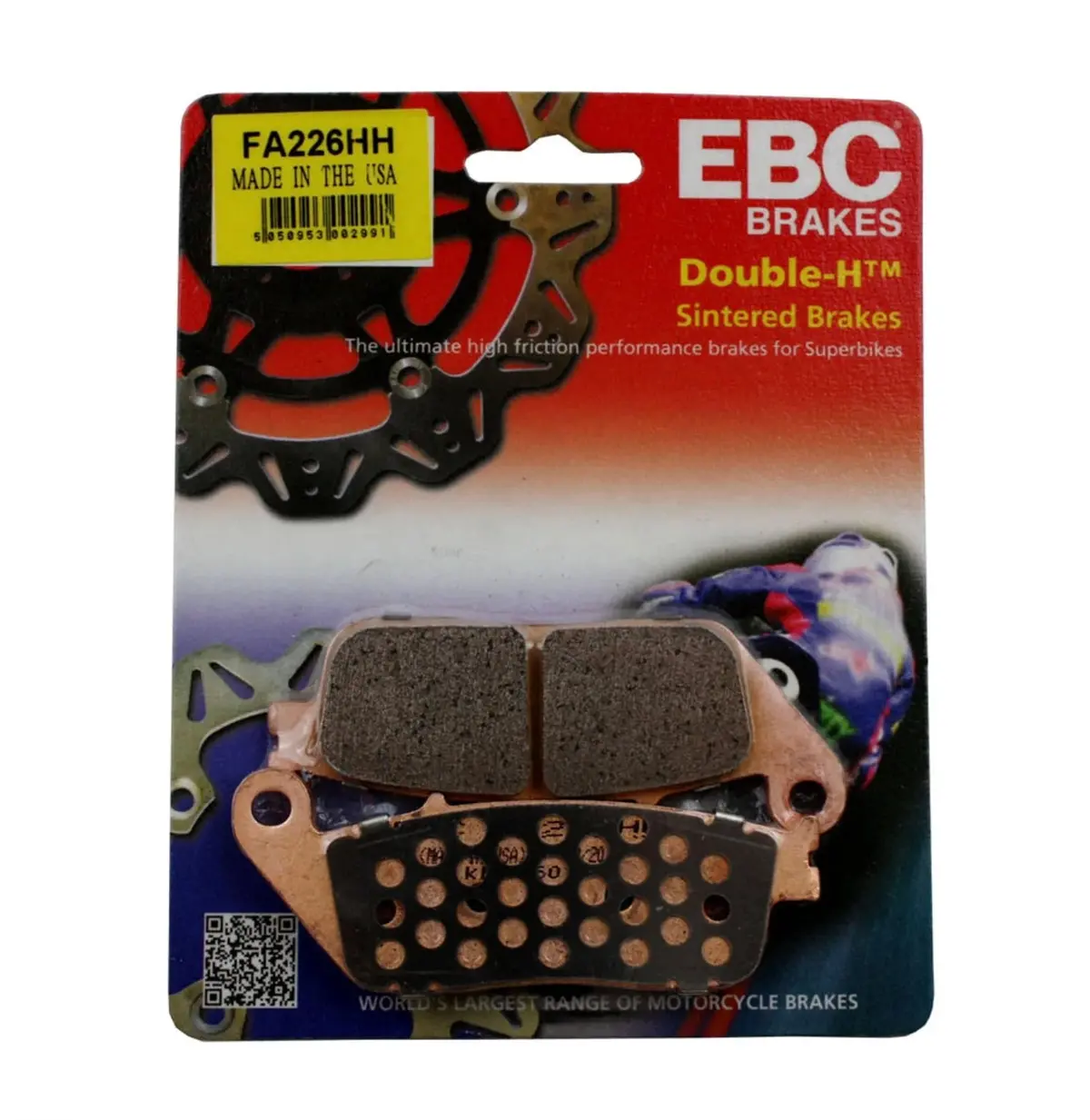 Ebc Sintered Hh Brake Pads - Fa266hh - Front - Triumph Trident 660, Tiger Sport 660 1