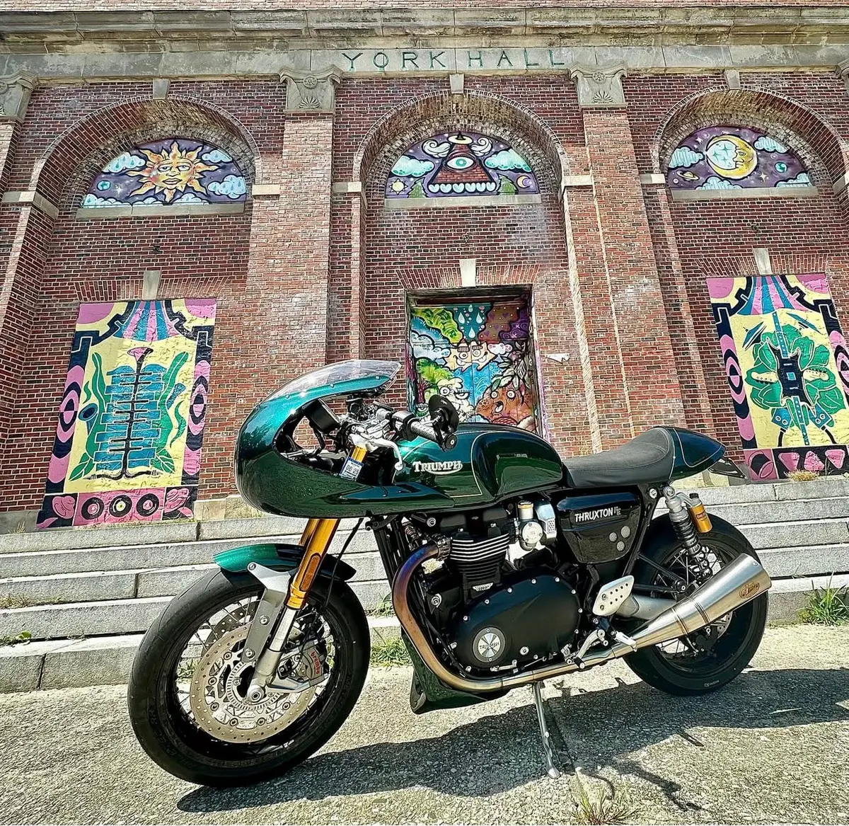 Zard Slip Ons - 2016+ Triumph Thruxton R / Rs, 2019+ Speed Twin 1200 2