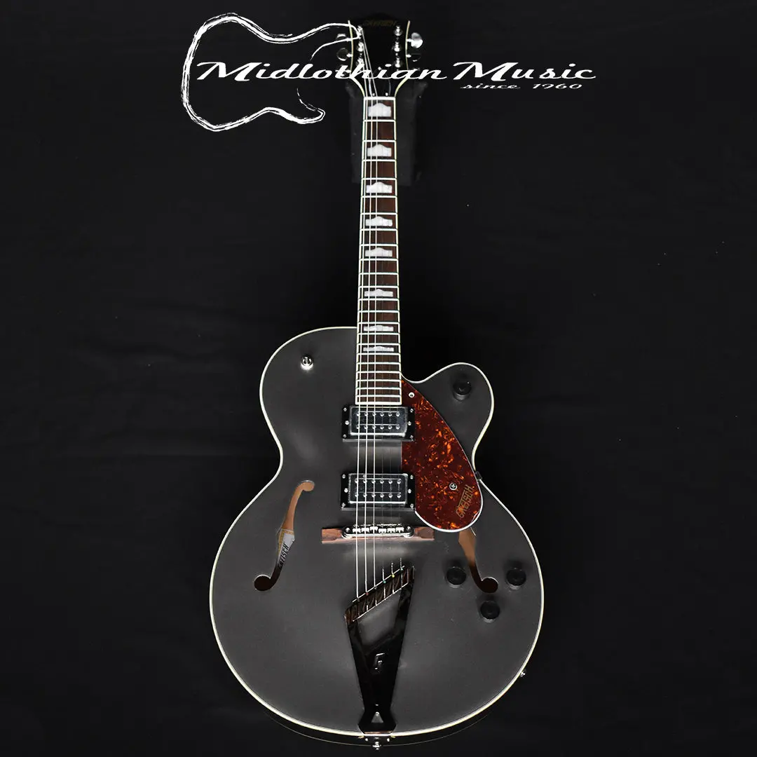 Gretsch G2420 Streamliner Hollow Body W/Chromatic Ii Tailpiece - Phantom Metallic Gloss Finish 1