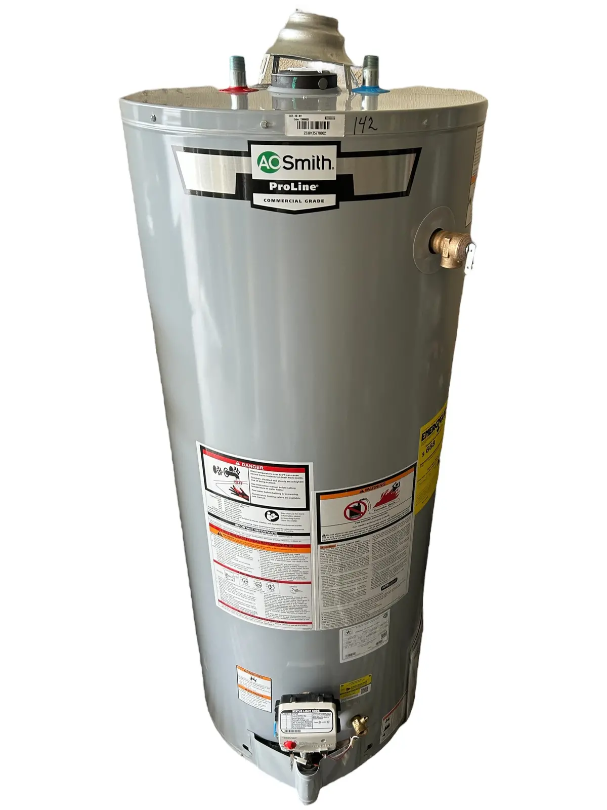 Ao Smith, Gcr-50 401, 50-Gallon, (57T X 22W), Proline, Atmospheric Vent, Tall, Propane, Lp, Water Heater - In Store Pickup Only 1