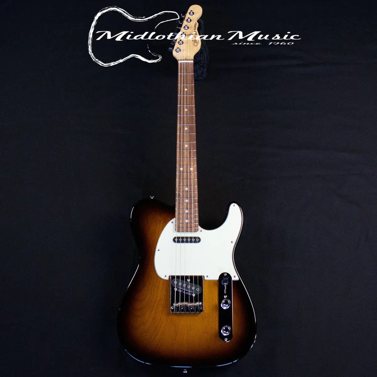 G&L Asat Classic Usa - Tobacco Sunburst Gloss Finish W/Hardshell Case 1