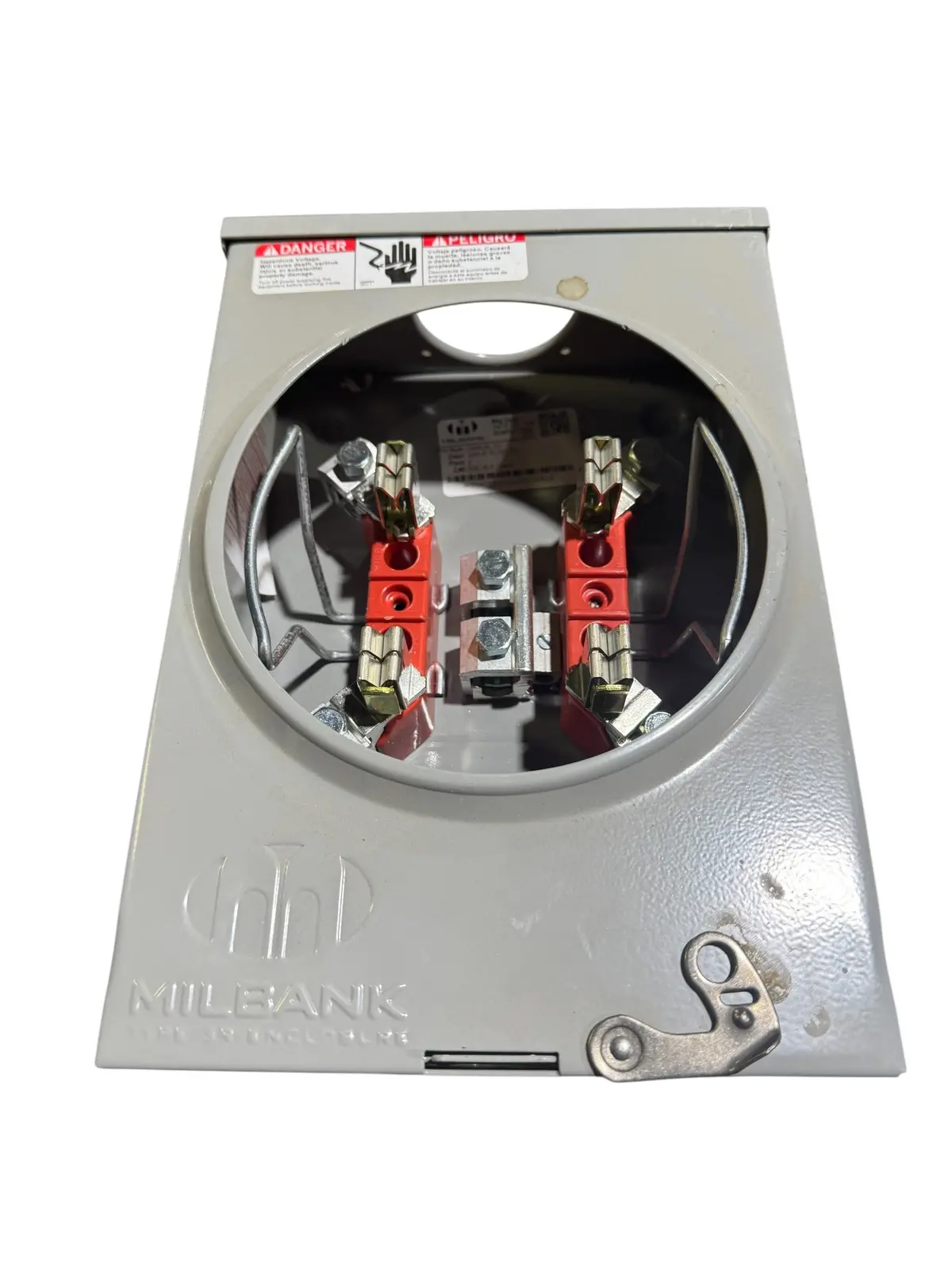 Milbank, U8435-Rl-Tg, 4 Terminal, 125A, Meter Socket Enclosure 1