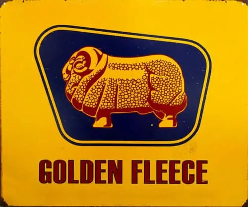Plaque - Golden Fleece Ram Glass 1