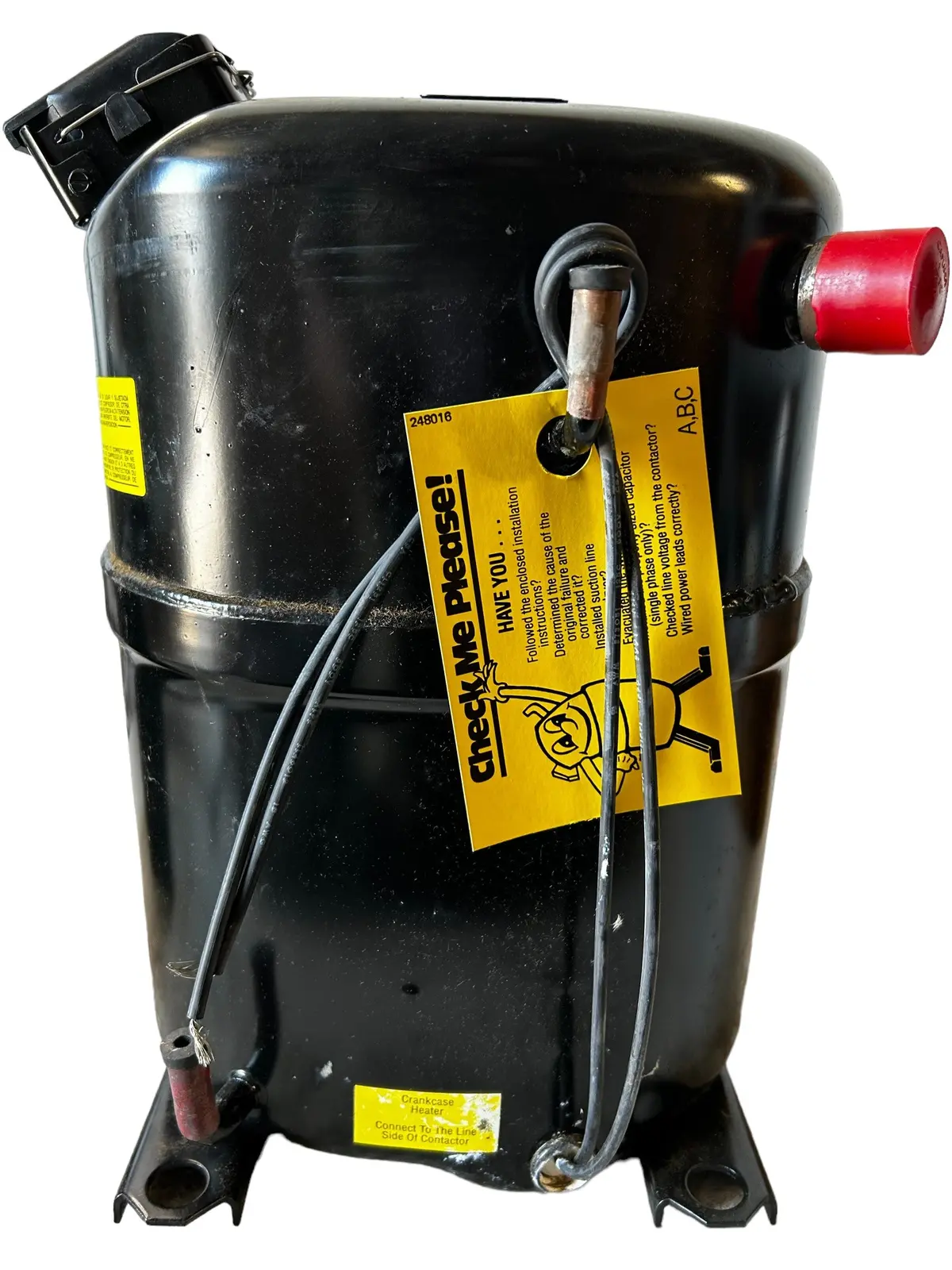 Bristol, H10a253bbca, R12, 208-230V, 25000Btu Compressor - New In Box 1