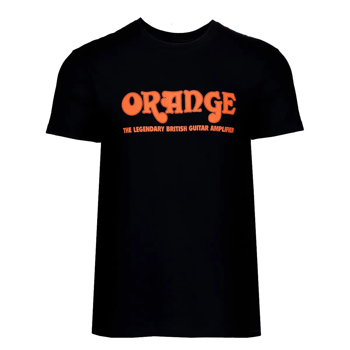 Orange Amplifiers Retro Black T-Shirt 1