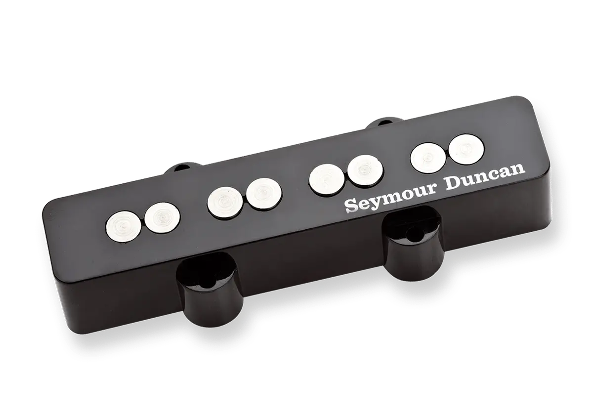 Seymour Duncan Sjb-3B - Quarter Pound - High Output 4-String Jazz Bass Pickup - For Bridge Position - Black Finish (11402-04) 1