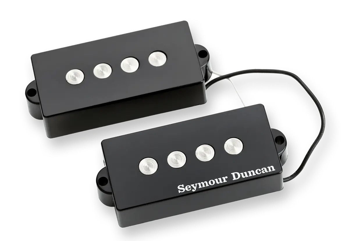 Seymour Duncan Spb-3 - Quarter-Pound - High Output 4-String P-Bass Pickup - Black Finish (11402-06) 1