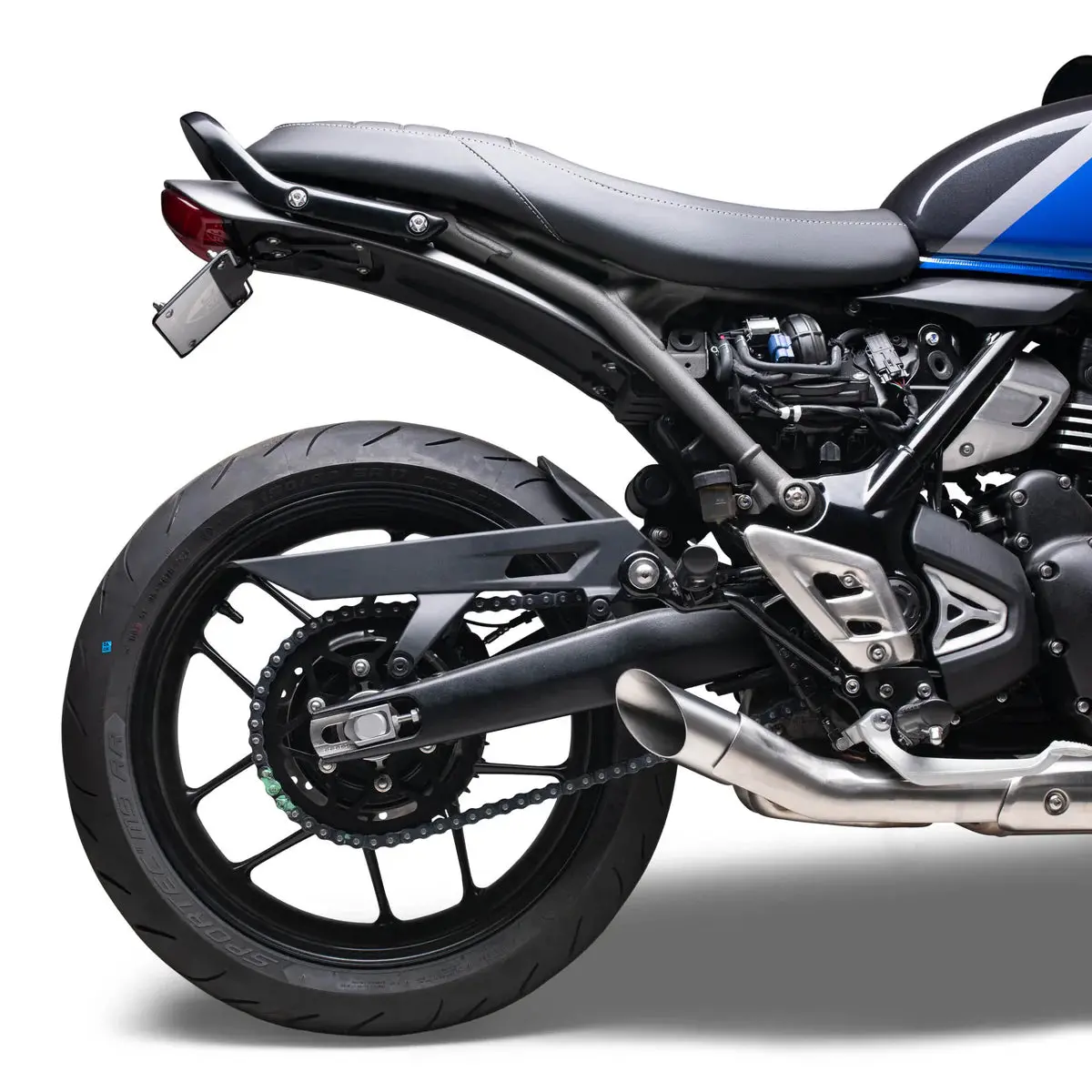 British Customs Slash Cut Tip - Triumph Street 400 / Scrambler 400 X 2