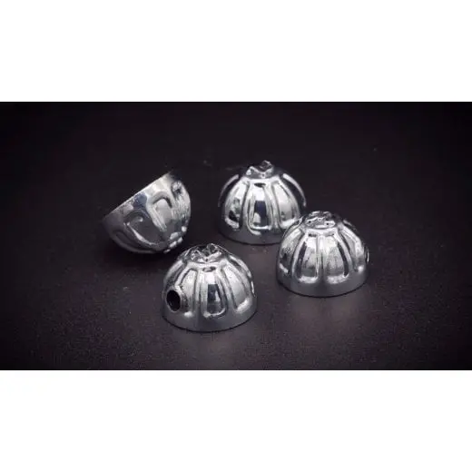 Motone Head Bolt Covers / Stud Knuckles - Polished 2