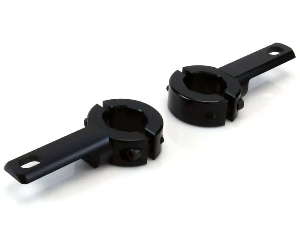 Denali 21Mm-29Mm Tube Mount Kit For Mounting Auxiliary Lights | Black 1