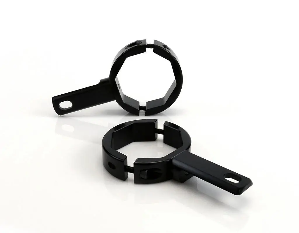 Denali 50Mm-60Mm Inverted Fork Light Clamps 1