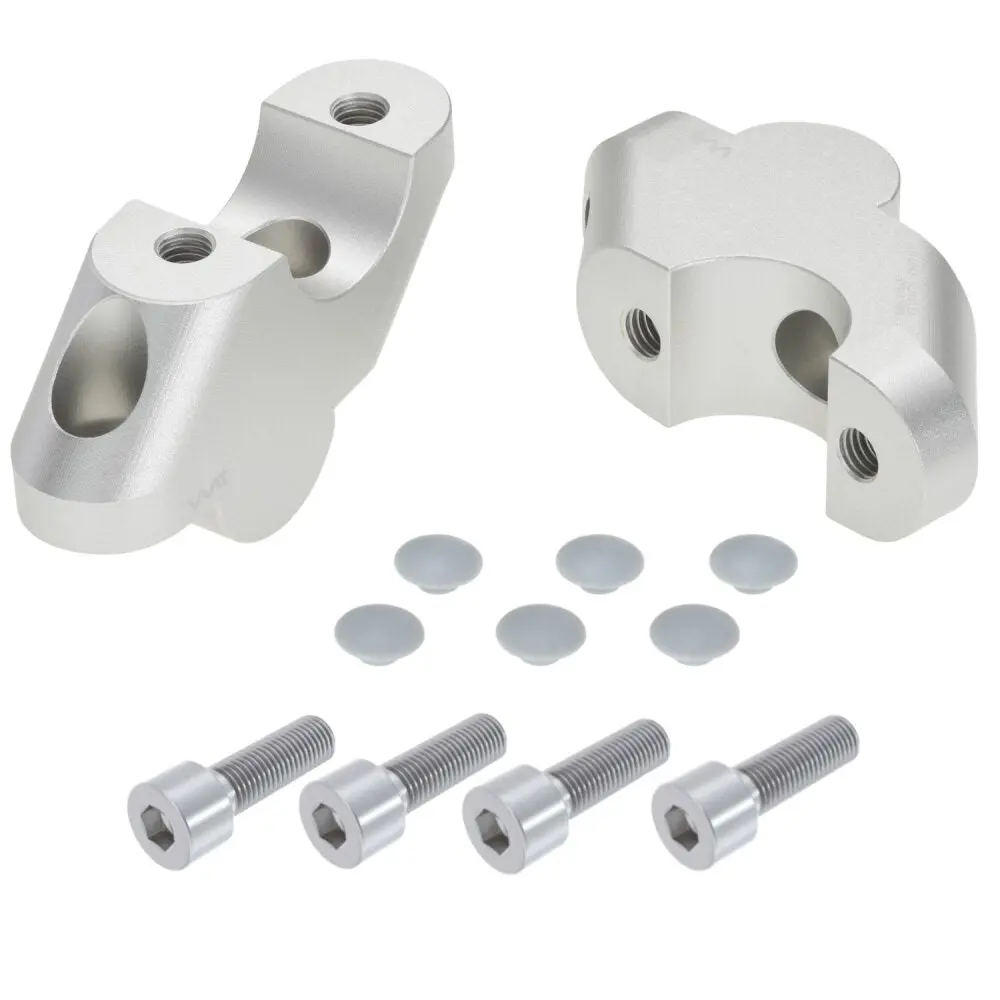 Voigt Moto Technik 30Mm Up / 20Mm Back Handlebar Risers - Triumph Scrambler 1200 X/Xe/Xc 2