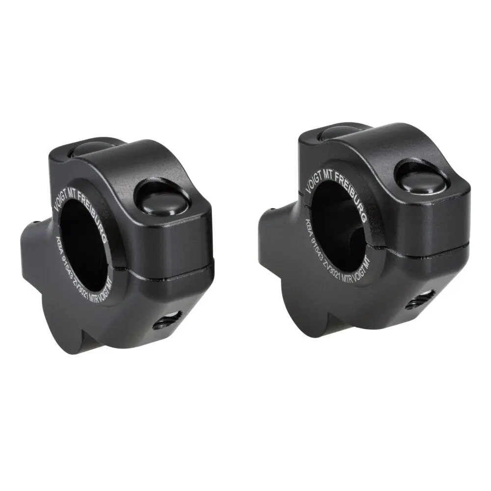 Voigt Moto Technik 30Mm Up / 21Mm Back Handlebar Risers - Triumph Bobber, Speedmaster 1200 2