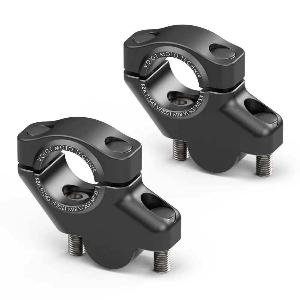 Voigt Moto Technik 30Mm Up / 21Mm Handlebar Risers - Triumph Trident 660 1