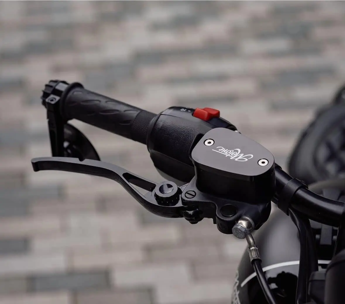 Motone Pike Brake And Clutch Lever Set - Black 2