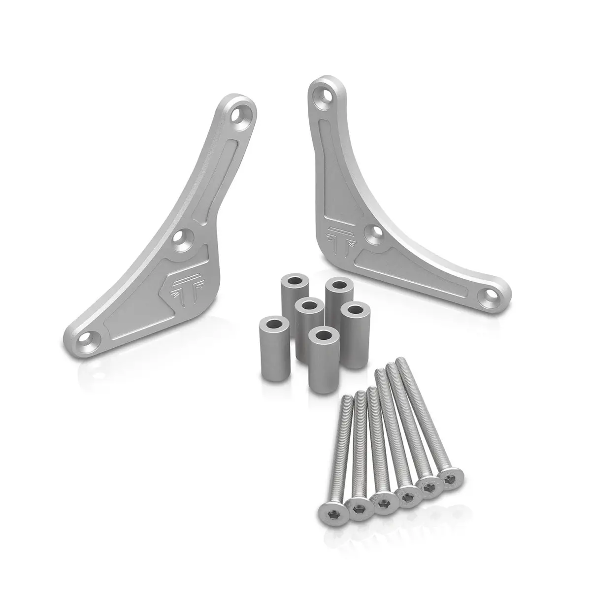Classicbike Raisch Milled Engine Protection Kit - Silver 1