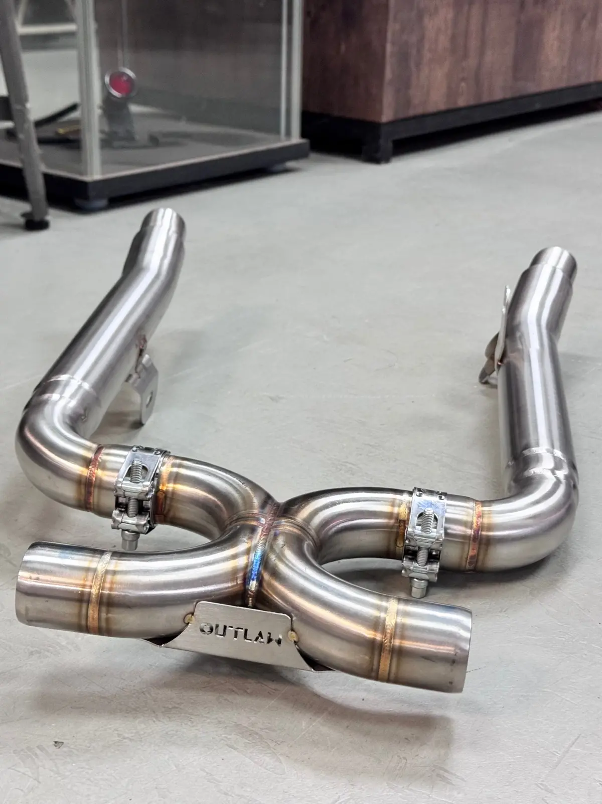Bella’S Garage Outlaw X-Pipe - 2025+ Speed Twin / Rs 1