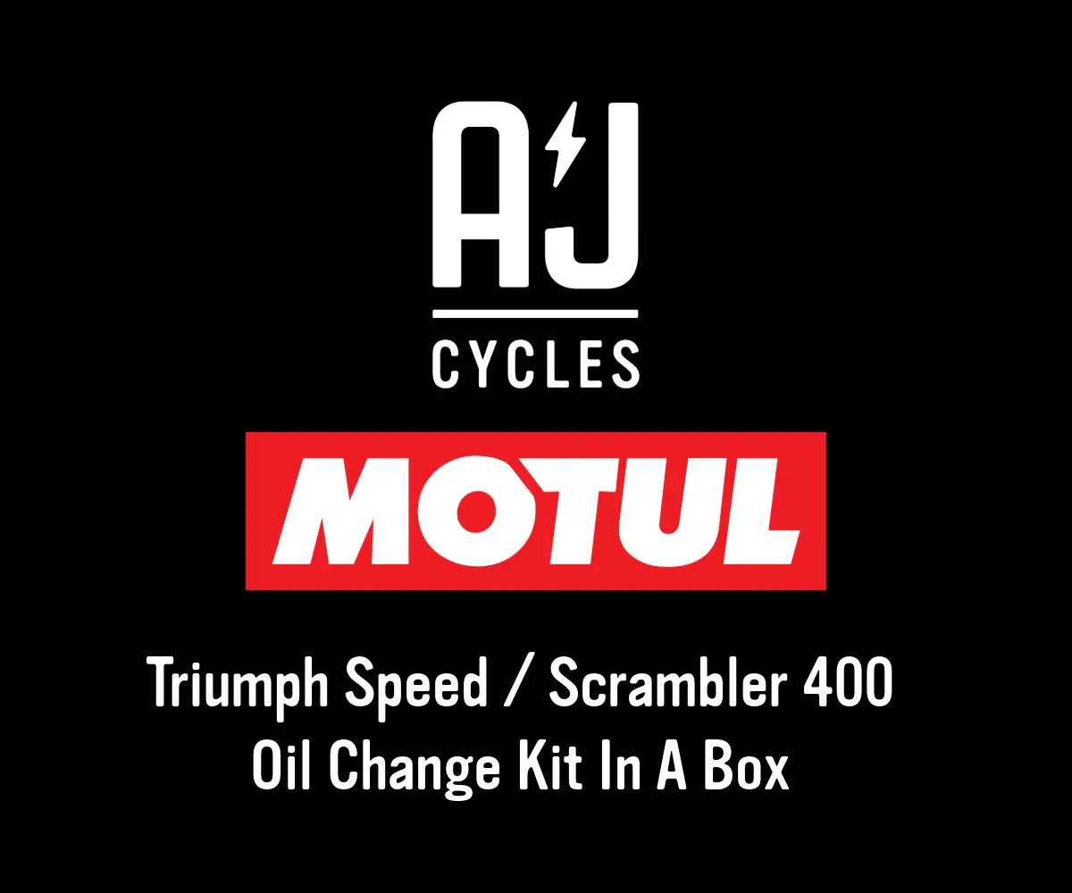 Motul Oil Change Kit - Triumph Scrambler 400 X / Speed 400 1