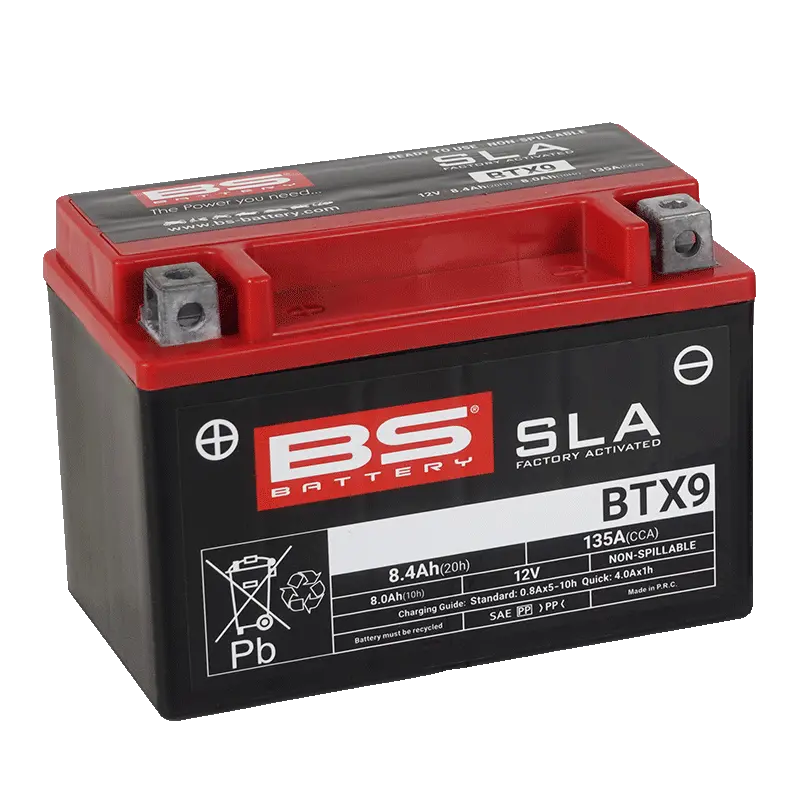Bs Battery Btx9 Sla Factory Activated Agm Battery 1