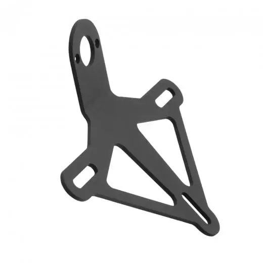Motone Round License Plate Bracket - For Use With Adjustable Base Only 1