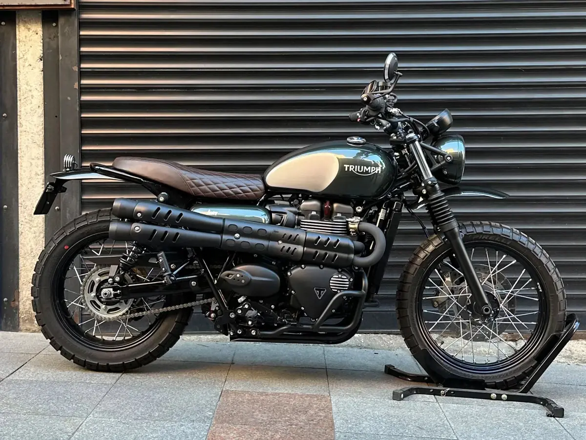 Bunker Customs High Front Fender - Triumph Scrambler 900 2019+ 2