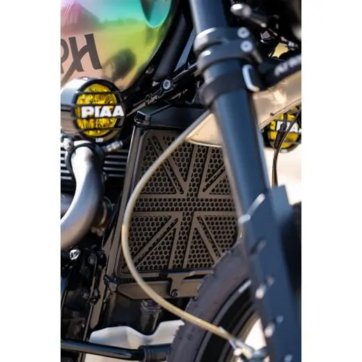 Motone Union Jack Radiator Guard - Triumph Scrambler 1200 1