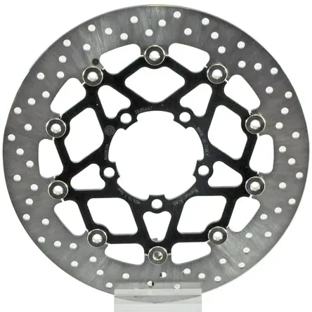 Brembo Serie Oro Florating Brake Rotor - Front - 2016+ Thruxton R, Bonneville T120, Bobber, Bobber Black 1