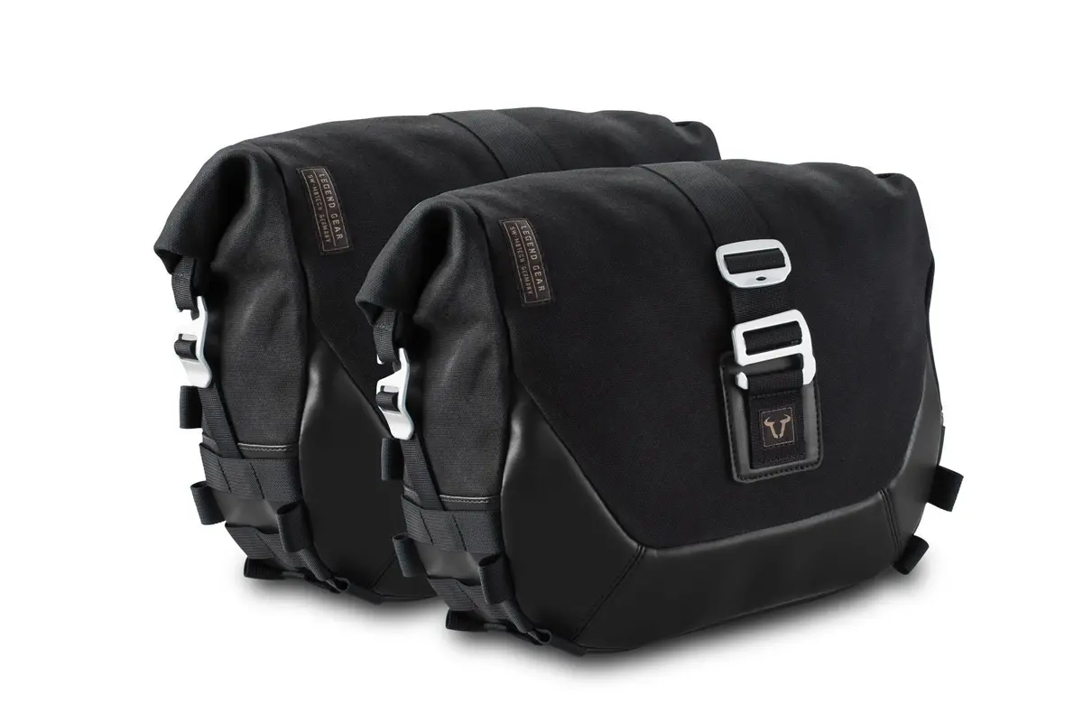 Sw-Motech Legend Gear 19.6 L Saddlebag Setup With Quick Slc Disconnect Brackets - Triumph Thruxton Rs / Fe 1