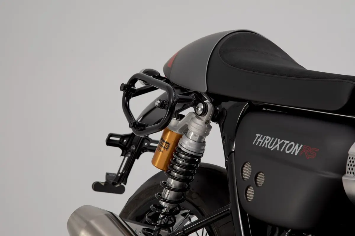 Sw-Motech Legend Gear 19.6 L Saddlebag Setup With Quick Slc Disconnect Brackets - Triumph Thruxton Rs / Fe 2
