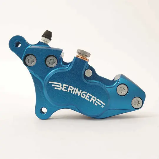 Beringer 4 Piston Front Brake Caliper Set - Triumph Thruxton 1200 S, Bonneville T120 4