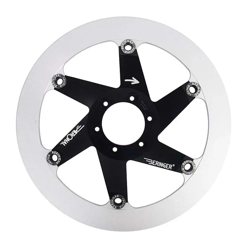 Beringer Aeronal Front Brake Rotor - Stainless - 2016+ Triumph Bonneville T100, Street Twin, Street Scrambler, Speed Twin 900 1