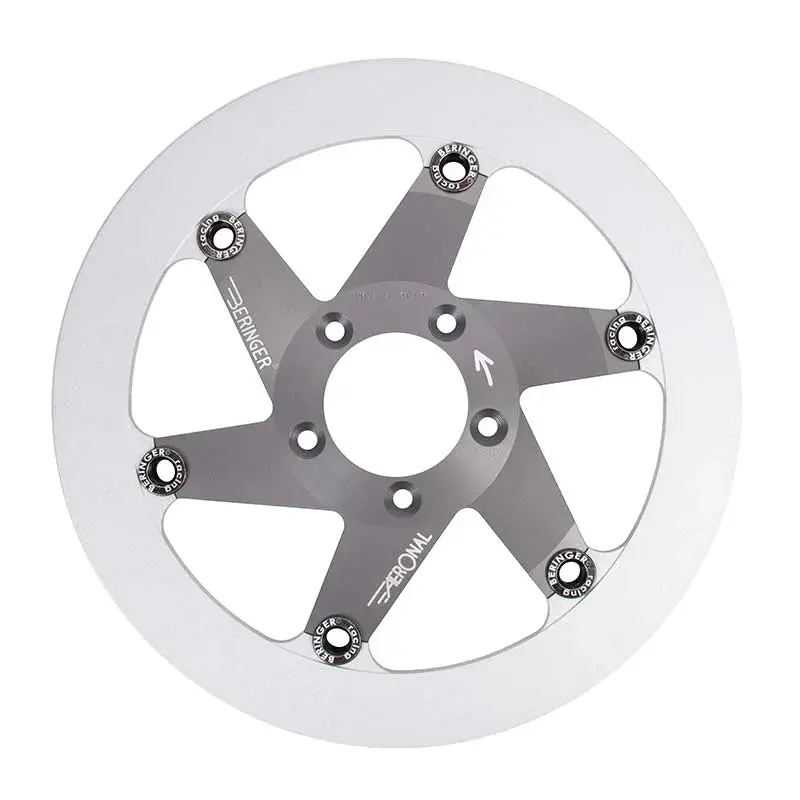 Beringer Aeronal Front Brake Rotor Set - Stainless - 2016+ Triumph Thruxton R, Rs, Tfc, Bobber, T120 4