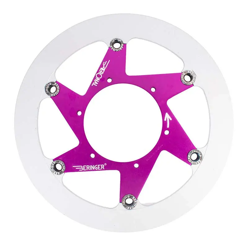 Beringer Aeronal Front Brake Rotor - Stainless - 2016+ Triumph Bonneville T100, Street Twin, Street Scrambler, Speed Twin 900 4