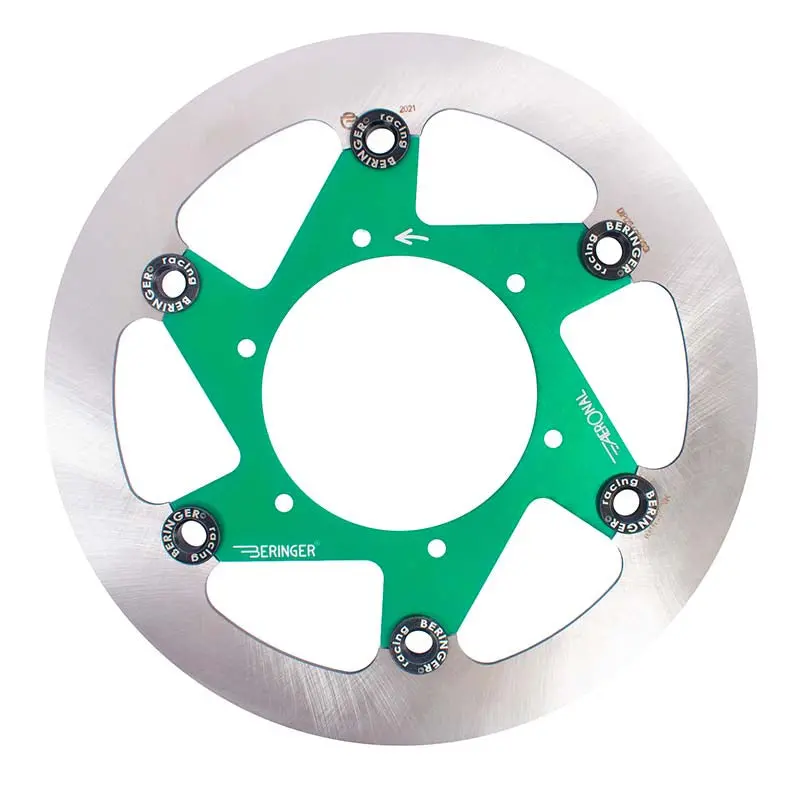 Beringer Aeronal Front Brake Rotor Set - Stainless - 2016+ Triumph Thruxton R, Rs, Tfc, Bobber, T120 2