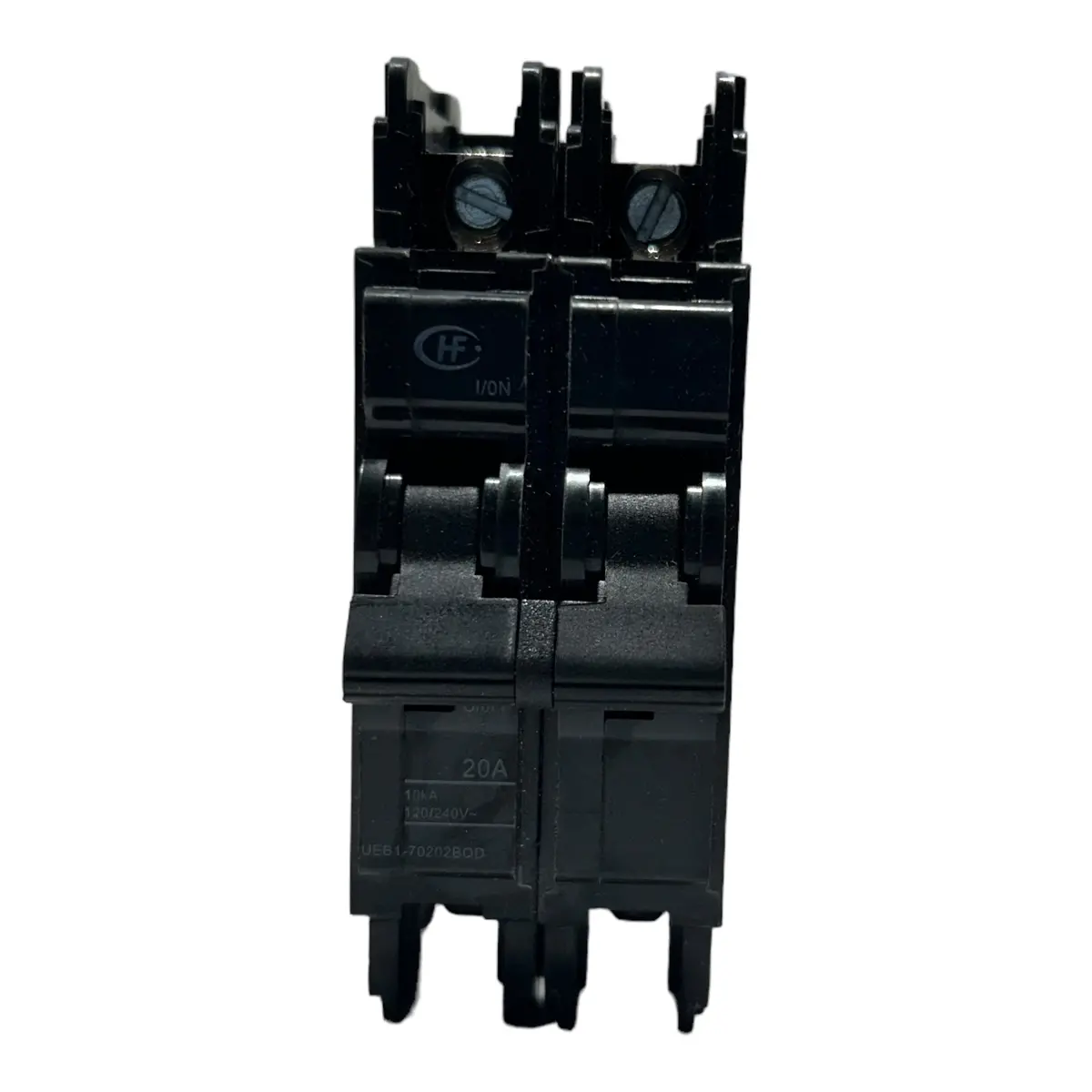 Hongfa, Ueb1-70202Bqd, Miniature Circuit Breaker, 2 Pole, 20A, 120/240V 1