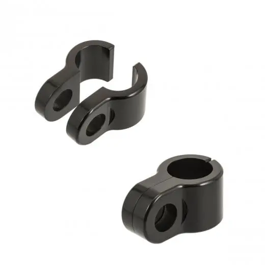 Motone Billet Klinger Clamps 13Mm - (Suitable For Rialto Struts) - Tail Light/Turn Signal Mounts - Pair Pxn013 2