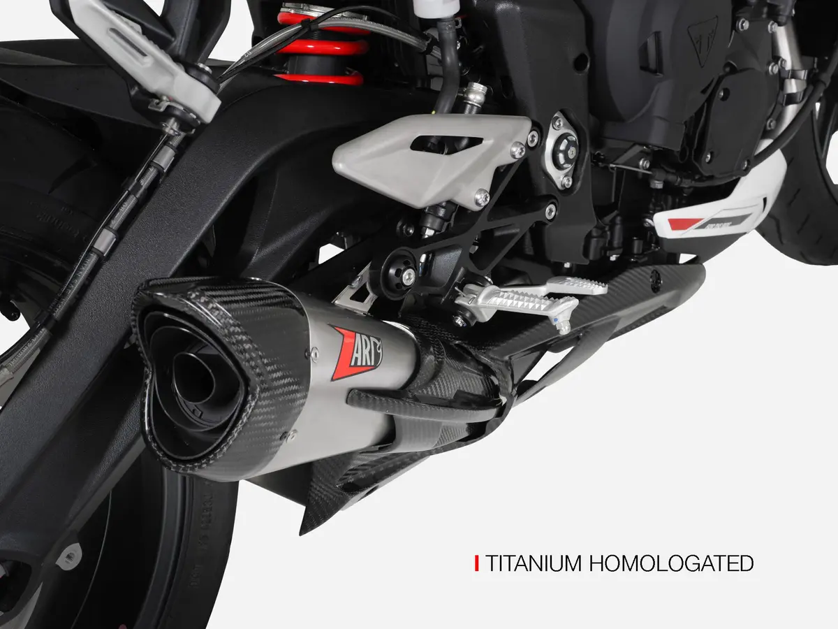 Zard Full Exhaust - 2023-2024 Triumph Street Triple 765 R / Rs / Moto 2 4