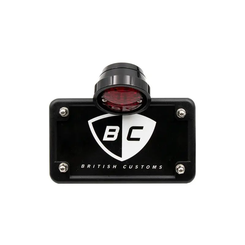 British Customs Retro Pan Tail Light - 2016+ Triumph Bonneville T100 / T120 / Thruxton 1200 / R / Rs 1