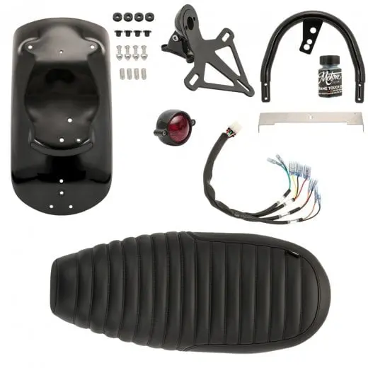 Motone Cortado Hoop, Fender And Seat Kit - 2016+ Triumph Bonneville T100 / T120, Speed Twin 900, Street Twin, Street Scrambler 1