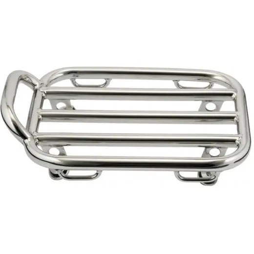 Motone Voyager Rear Rack - For Triumph Bobber - Polished 2
